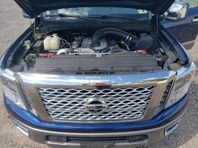 1N6BA1F4XJN527017 - 2018 NISSAN TITAN XD S BLUE photo 7