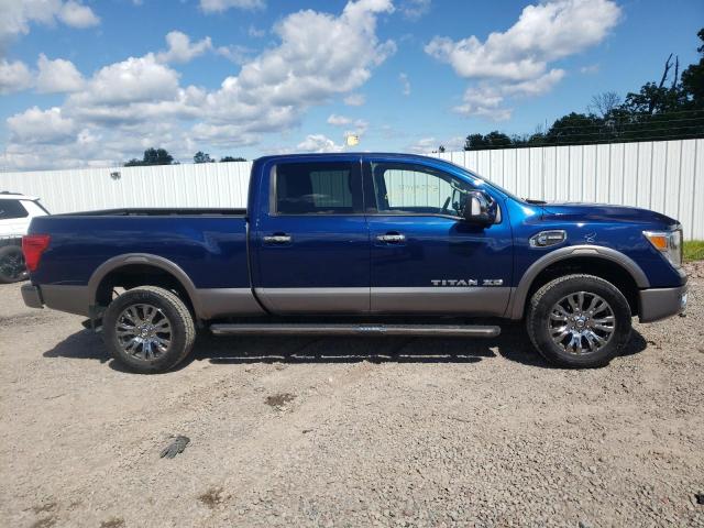 1N6BA1F4XJN527017 - 2018 NISSAN TITAN XD S BLUE photo 9