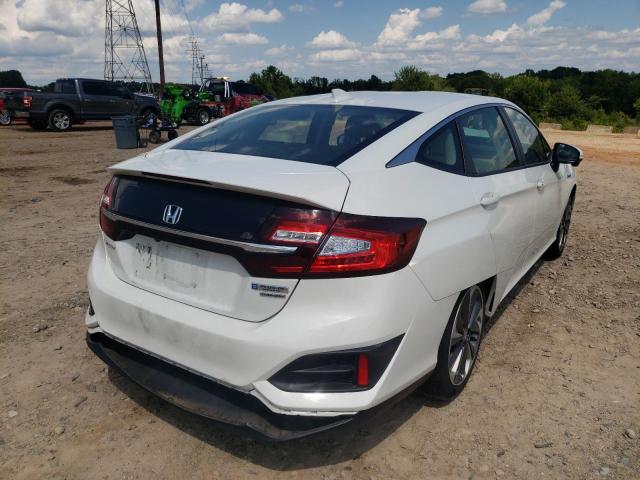 JHMZC5F31JC017594 - 2018 HONDA CLARITY TO WHITE photo 4