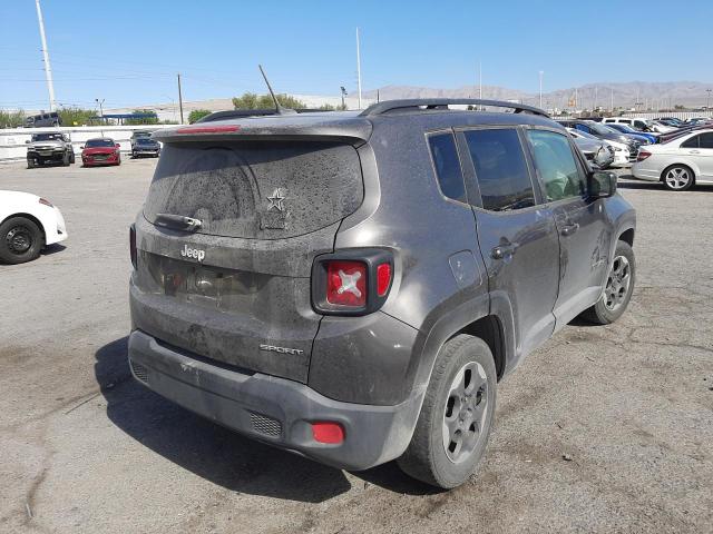 ZACCJAAB3HPE79181 - 2017 JEEP RENEGADE S GRAY photo 4