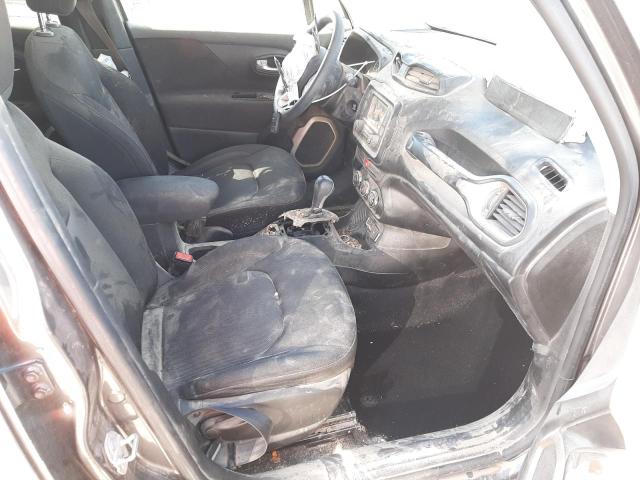 ZACCJAAB3HPE79181 - 2017 JEEP RENEGADE S GRAY photo 5