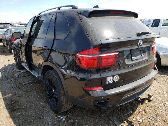 5UXZV8C56BL421221 - 2011 BMW X5 XDRIVE5 BLACK photo 3