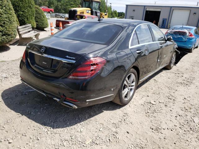 WDDUG6EB4JA358228 - 2018 MERCEDES-BENZ S 450 4MAT BLACK photo 4