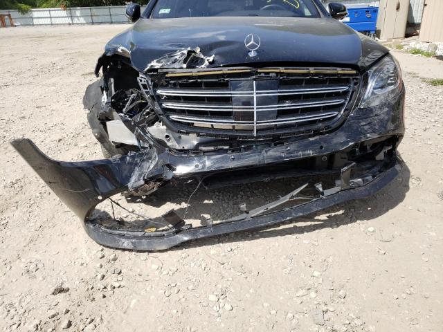 WDDUG6EB4JA358228 - 2018 MERCEDES-BENZ S 450 4MAT BLACK photo 9