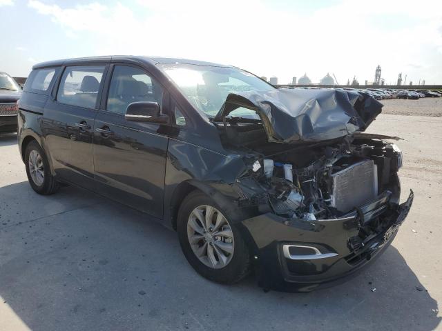 KNDMA5C11K6508977 - 2019 KIA SEDONA L BLACK photo 1