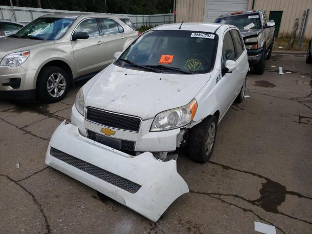 KL1TD6DE1BB128787 - 2011 CHEVROLET AVEO LS 白色 照片 2