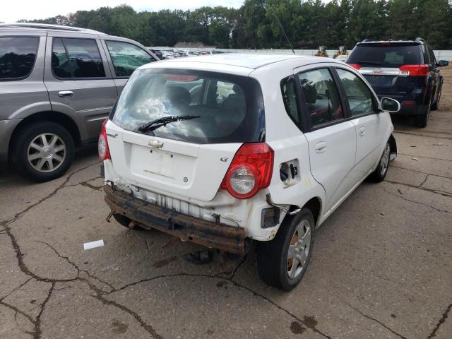 KL1TD6DE1BB128787 - 2011 CHEVROLET AVEO LS 白色 照片 4