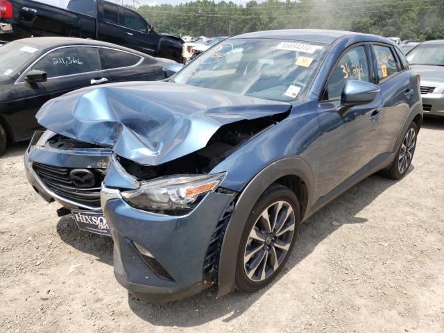 JM1DKDC77K1458000 - 2019 MAZDA CX-3 TOURI BLUE photo 2