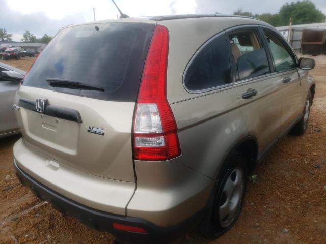 5J6RE38319L009031 - 2009 HONDA CR-V LX GOLD photo 4