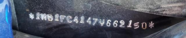 1HD1FC4147Y662150 - 2007 HARLEY-DAVIDSON FLHTCUI 蓝色 照片 10