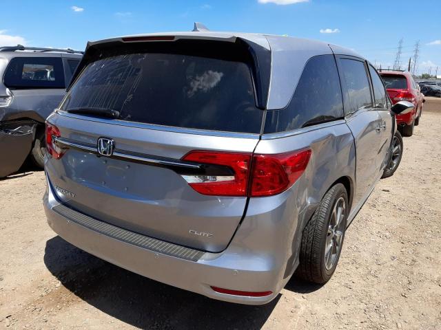 5FNRL6H90NB055657 - 2022 HONDA ODYSSEY ELITE  photo 4