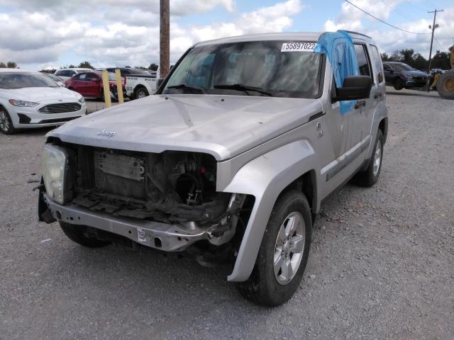 1J4PN2GK3AW100895 - 2010 JEEP LIBERTY SP SILVER photo 2