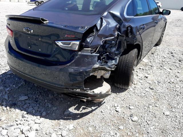 1G1ZG5ST1LF130225 - 2020 CHEVROLET MALIBU RS CHARCOAL photo 9