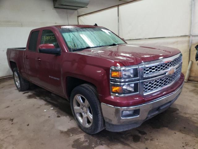 1GCRCREC9EZ267114 - 2014 CHEVROLET 1500 SILVE RED photo 1