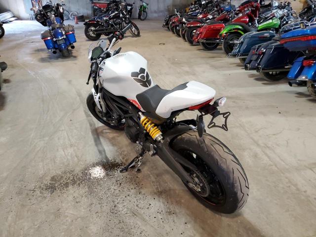 ML0MADBMXLT003318 - 2020 DUCATI MONSTER 79 WHITE photo 3