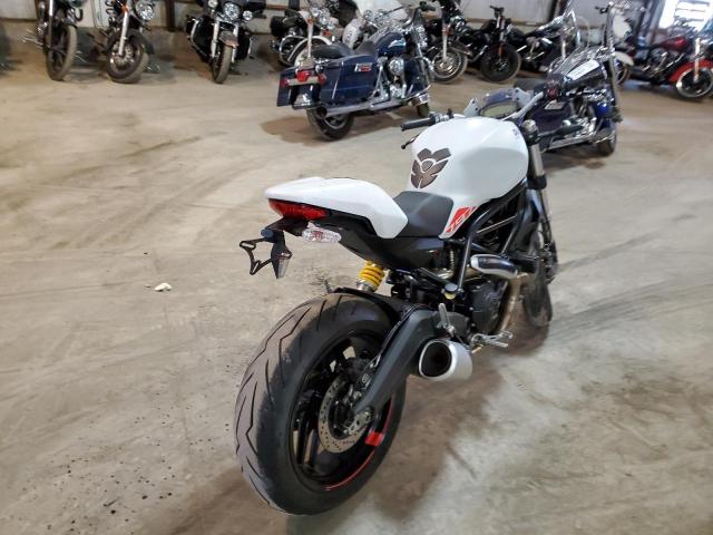 ML0MADBMXLT003318 - 2020 DUCATI MONSTER 79 WHITE photo 4