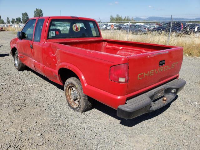 1GCCS195028207939 - 2002 CHEVROLET S TRUCK S1 RED photo 3