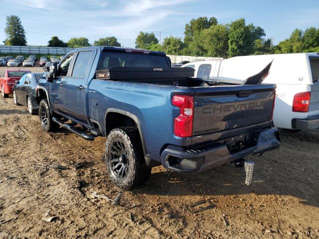 1GC4YNE73NF112423 - 2022 CHEVROLET SILVERADO BLUE photo 3