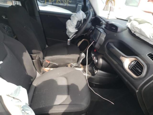 ZACCJAAT9GPE02189 - 2016 JEEP RENEGADE S SILVER photo 5