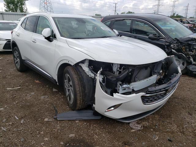 LRBFZNR44MD179157 - 2021 BUICK ENVISION E WHITE photo 1