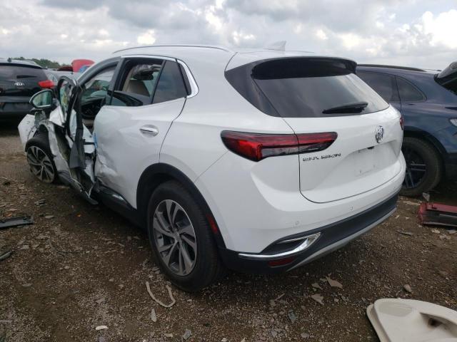 LRBFZNR44MD179157 - 2021 BUICK ENVISION E WHITE photo 3