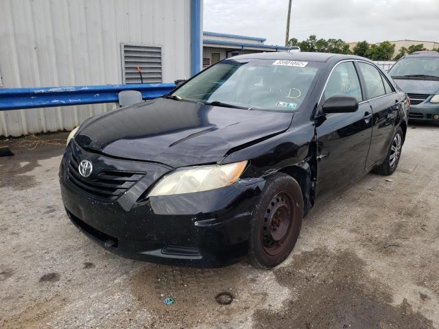 4T1BK46K57U030208 - 2007 TOYOTA CAMRY LE BLACK photo 2