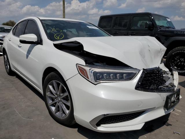 19UUB1F58JA007912 - 2018 ACURA TLX TECH WHITE photo 1
