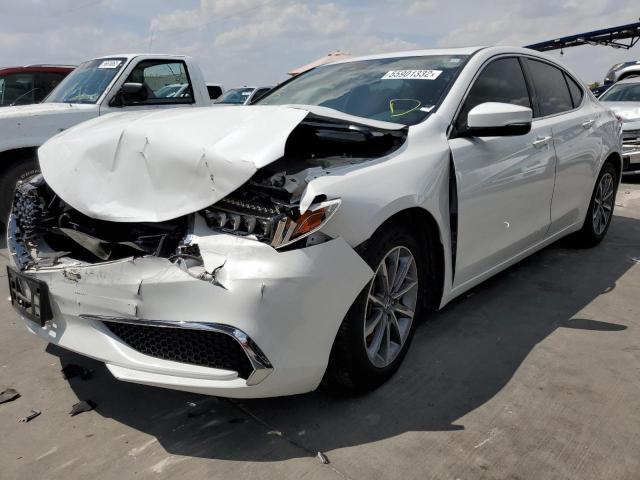 19UUB1F58JA007912 - 2018 ACURA TLX TECH WHITE photo 2
