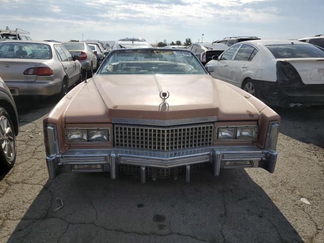 6L67S5Q234783 - 1975 CADILLAC ELDORADO BROWN photo 9