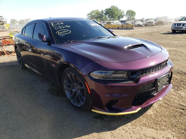 2C3CDXGJ9LH201506 - 2020 DODGE CHARGER SC PURPLE photo 1