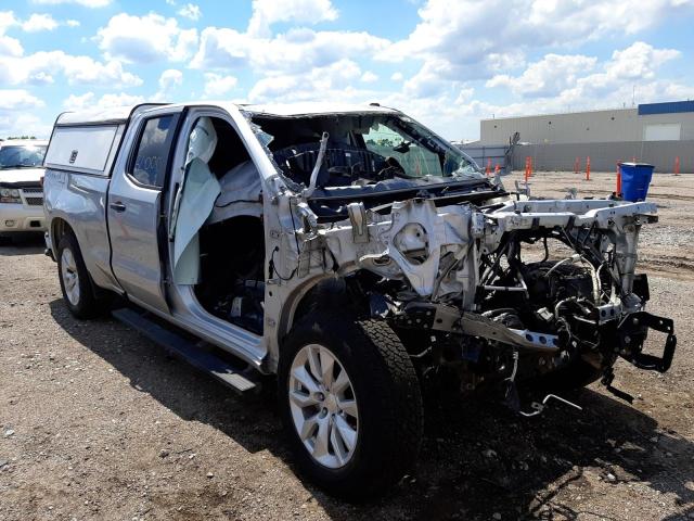 1GCRYBEF2MZ259762 - 2021 CHEVROLET SILVERADO SILVER photo 1