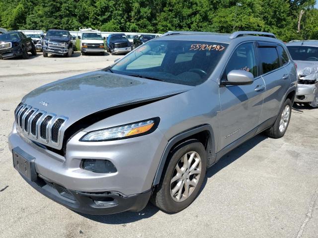 1C4PJLCB2FW730461 - 2015 JEEP CHEROKEE L GRAY photo 2