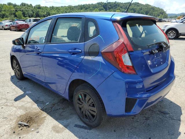 JHMGK5H56GX009274 - 2016 HONDA FIT LX BLUE photo 3