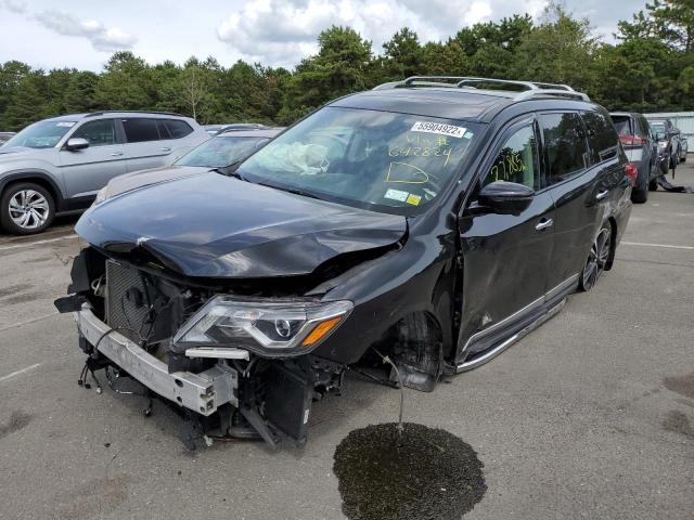 5N1DR2MM5JC642824 - 2018 NISSAN PATHFINDER BLACK photo 2