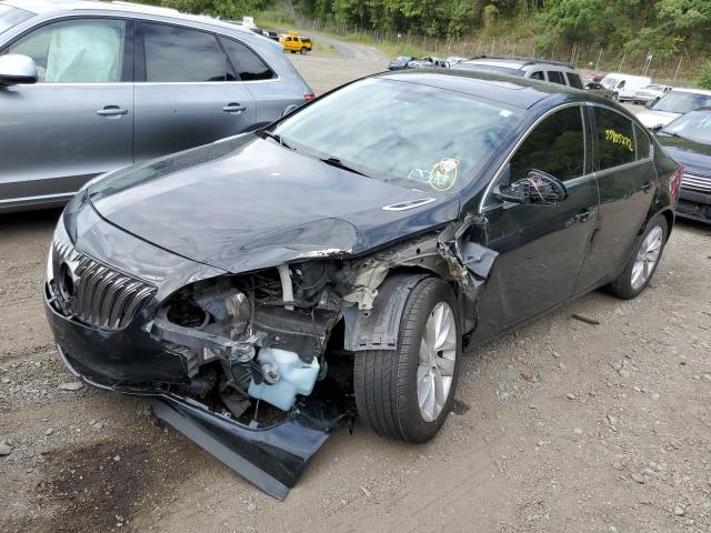 2G4GK5EX1F9278105 - 2015 BUICK REGAL BLACK photo 2