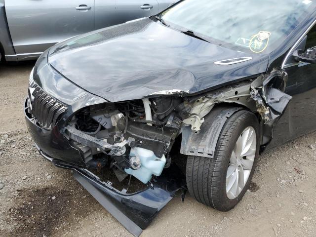 2G4GK5EX1F9278105 - 2015 BUICK REGAL BLACK photo 9