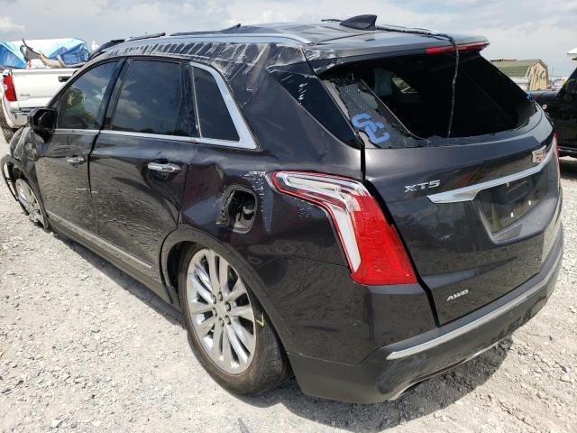 1GYKNFRS0HZ117323 - 2017 CADILLAC XT5 PLATIN BLACK photo 3