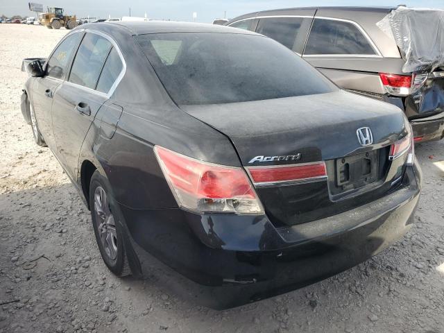 1HGCP2F6XCA240169 - 2012 HONDA ACCORD SE BLACK photo 3