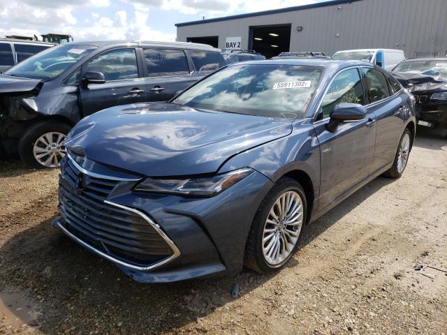 4T1B21FBXKU006493 - 2019 TOYOTA AVALON XLE GRAY photo 2