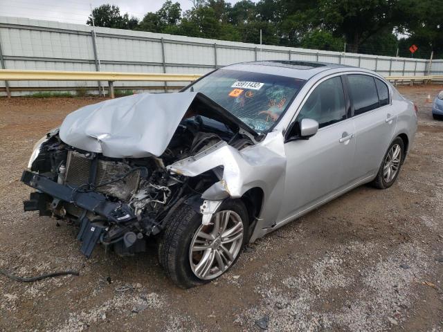 JN1DV6AR6BM450950 - 2011 INFINITI G25 SILVER photo 2