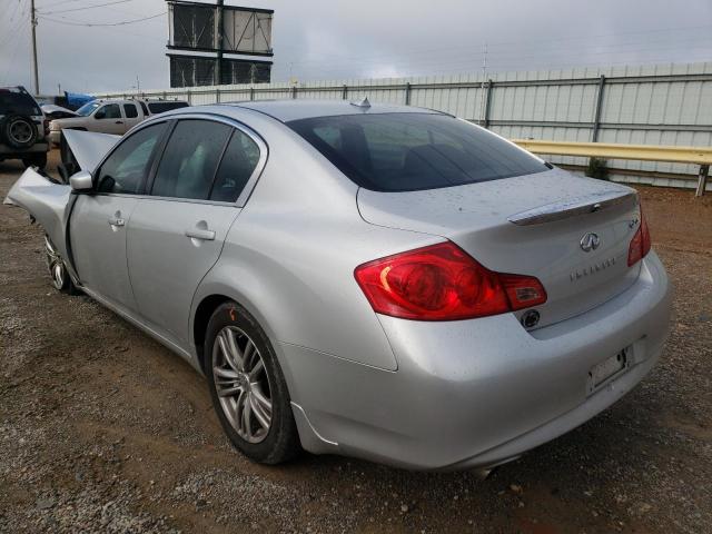 JN1DV6AR6BM450950 - 2011 INFINITI G25 SILVER photo 3