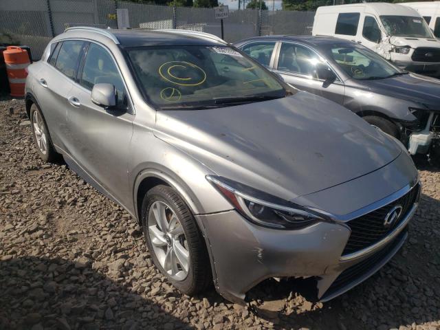 SJKCH5CPXHA021842 - 2017 INFINITI QX30 BASE SILVER photo 1