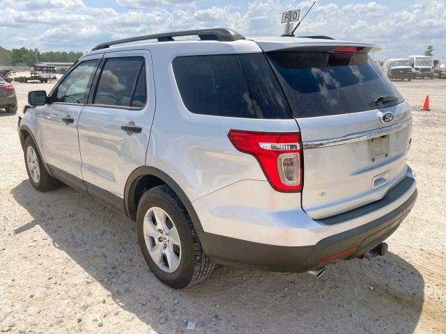 1FM5K7B89EGA48697 - 2014 FORD EXPLORER SILVER photo 3