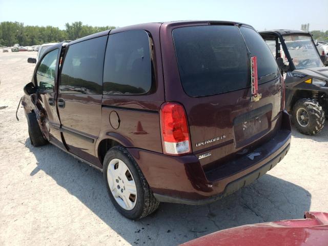 1GNDU23W57D188526 - 2007 CHEVROLET UPLANDER L Tünd qırmızı foto 3