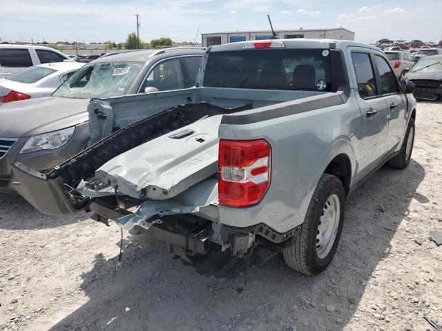 3FTTW8E99NRA12995 - 2022 FORD MAVERICK X GRAY photo 4