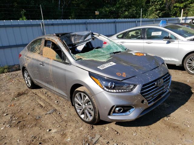 3KPC34A64NE172383 - 2022 HYUNDAI ACCENT SILVER photo 1