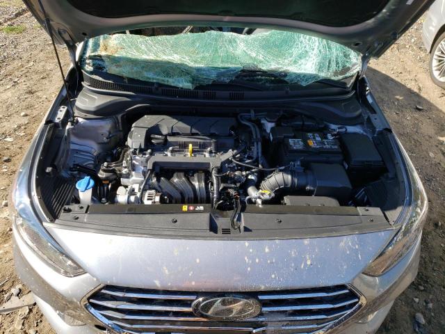 3KPC34A64NE172383 - 2022 HYUNDAI ACCENT SILVER photo 7