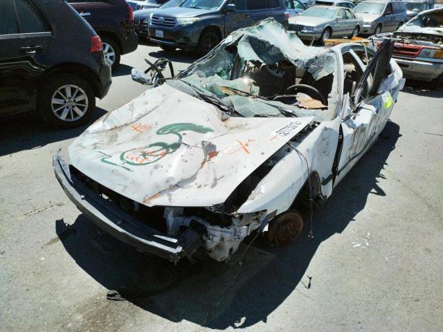 1HGCD5633VA221868 - 1997 HONDA ACCORD LX WHITE photo 2