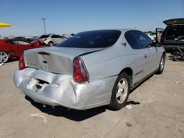 2G1WW12E349400713 - 2004 CHEVROLET MONTE CARL ვერცხლისფერი ფოტო 9