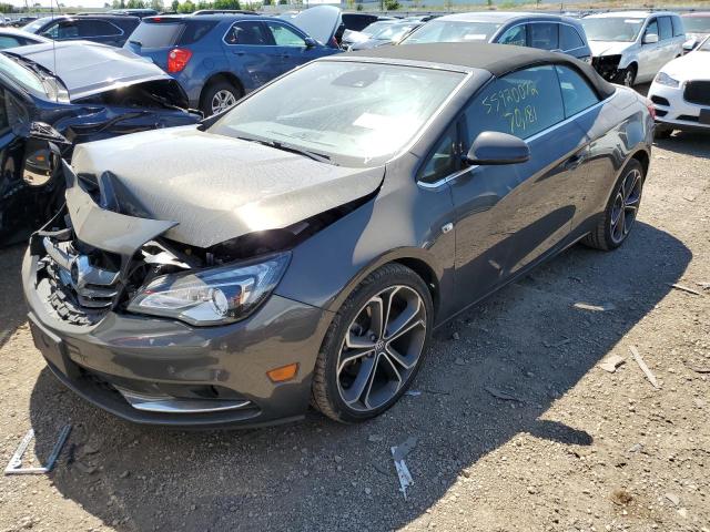 W04WT3N52GG120093 - 2016 BUICK CASCADA PR GRAY photo 2